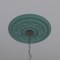 Ekena Millwork Baltimore PVC Medallion (Canopies up to 7 3/4"), 19"OD x 3 1/2"ID x 1"P, Metallic Sea Mist CMP19BAFSM - alternate 10